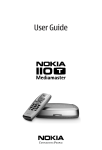 Nokia 110T Satellite TV System User Manual