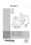 Nilfisk-ALTO SR 1301 P Vacuum Cleaner User Manual