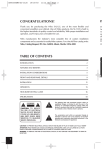 Niles Audio SI-2125 Electronic Keyboard User Manual