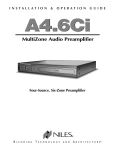 Niles Audio AT8 Home Theater System User Manual