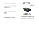 Newcon Optik LRB 7X50 Binoculars User Manual