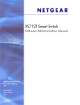 NETGEAR XS712T-100NES Switch User Manual