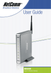 NetComm HS800 Network Router User Manual