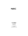 NEC 48 Telephone User Manual