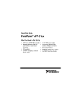 National Instruments cFP-21xx Switch User Manual