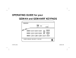 Napco Security Technologies GEM-K4RF Home Security System User Manual