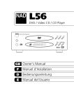 NAD L56 DVD Player User Manual