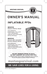 Mustang Survival md2010 Life Jacket User Manual