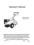 MTD 21A-450 Series Tiller User Manual