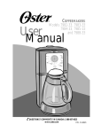 Mr. Coffee 7982-33 Coffeemaker User Manual