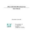 Moxa Technologies NPort 1220 Switch User Manual