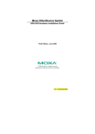 Moxa Technologies EDS-205 Switch User Manual