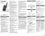 Motorola MG160A Two-Way Radio User Manual