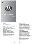 Motorola HS850 Car Video System User Manual
