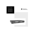 Motorola DCT6400 DVR User Manual