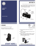 Motorola 6809521A35-B Bluetooth Headset User Manual