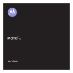 Motorola 6803611F08 Cell Phone User Manual
