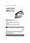 Morphy Richards RN40630 MUK REV2 Iron User Manual