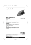 Morphy Richards 40692 Iron User Manual