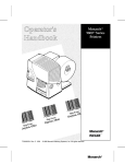 Monarch 9800 Series Printer User Manual