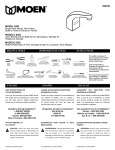 Moen 8302 Plumbing Product User Manual