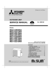 Mitsubishi Electronics MUY-GE12NA Air Conditioner User Manual