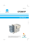 Minolta CF2001P Printer User Manual