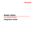 Metrologic Instruments IS4921 Scanner User Manual