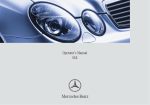 Mercedes-Benz 2005 C 230 Kompressor Sport Automobile User Manual