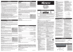 Memorex MVD2015 DVD Player User Manual