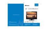 Memorex MLT4221P Flat Panel Television User Manual