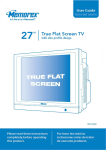 Memorex Flat Screen Tv Flat Panel Television User Manual