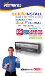Memorex E-IDE DVD Recorder User Manual