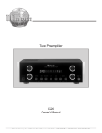 McIntosh C220 Stereo Amplifier User Manual