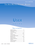 Maytag MAH7500 Washer User Manual