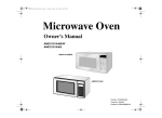 Maytag AMC5101AAB/W Convection Oven User Manual