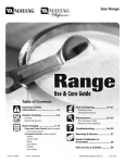 Maytag 8113P424-60 Range User Manual