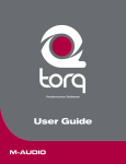 M-Audio Torq DJ Equipment User Manual