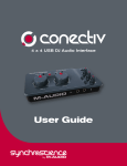 M-Audio Conectiv Network Card User Manual