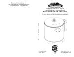 Masterbuilt 20010106 Fryer User Manual