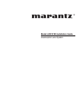Marantz LN9101M Network Card User Manual