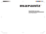 Marantz ES7001 Home Theater System User Manual