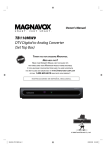 Magnavox TB110MW9 TV Converter Box User Manual