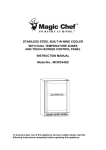 Magic Chef MCWC44DZ Refrigerator User Manual