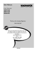 Magellan 300 GPS Receiver User Manual