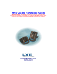 LXE MX6 Crib User Manual