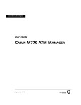 Lucent Technologies M770 Switch User Manual