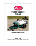 Locke TR-30 Lawn Mower Accessory User Manual