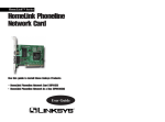 Linksys HPN100SK Network Card User Manual