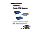 Linksys BEFSR41 v2 Network Router User Manual